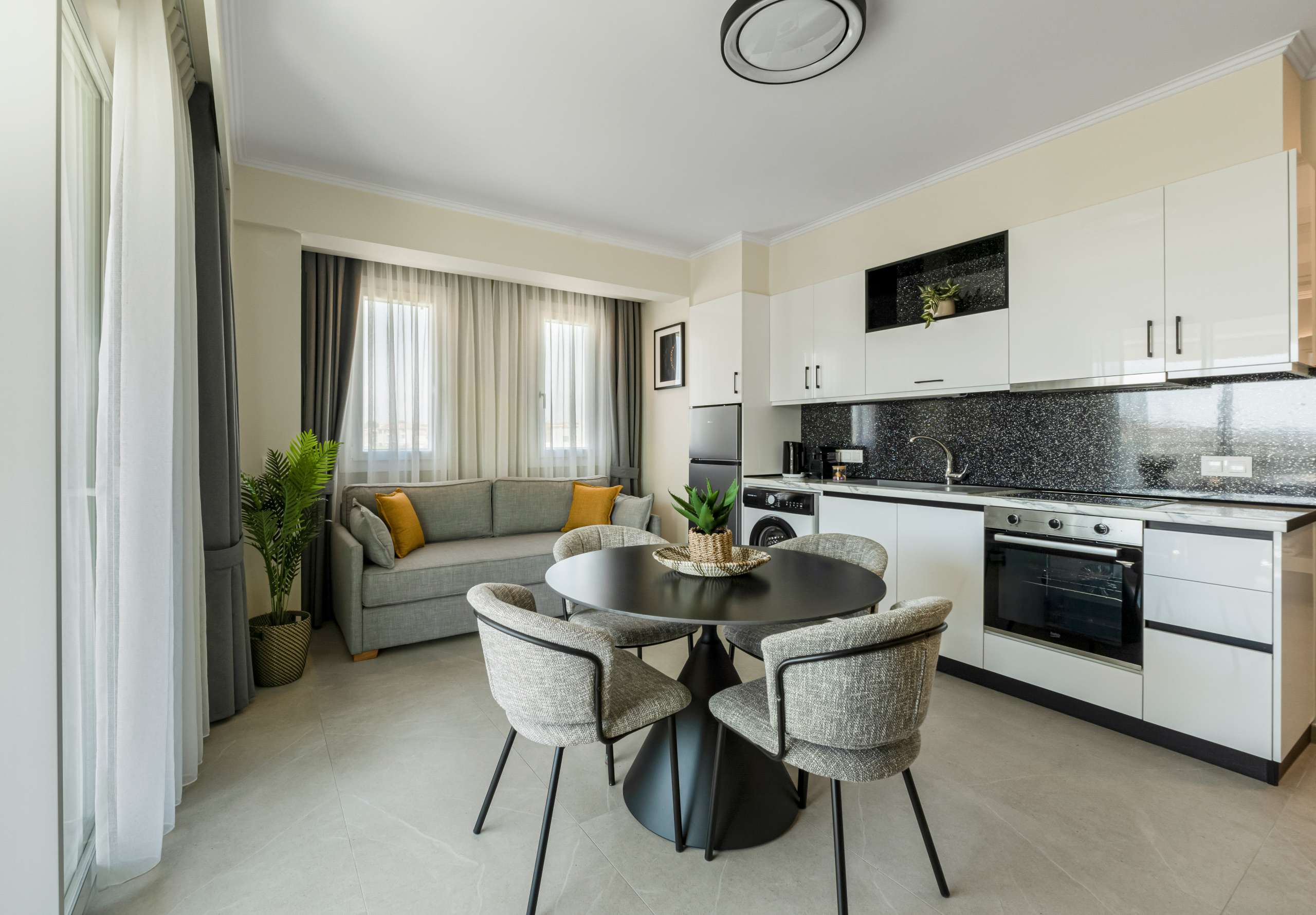 Two bedroom and balcony Kitchen1